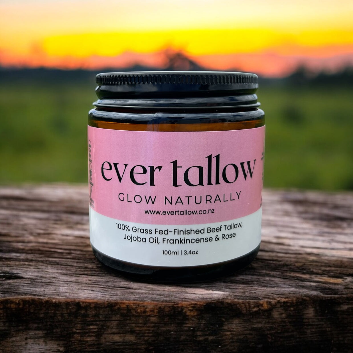 Jojoba Oil, Frankincense & Rose Whipped Tallow Cream